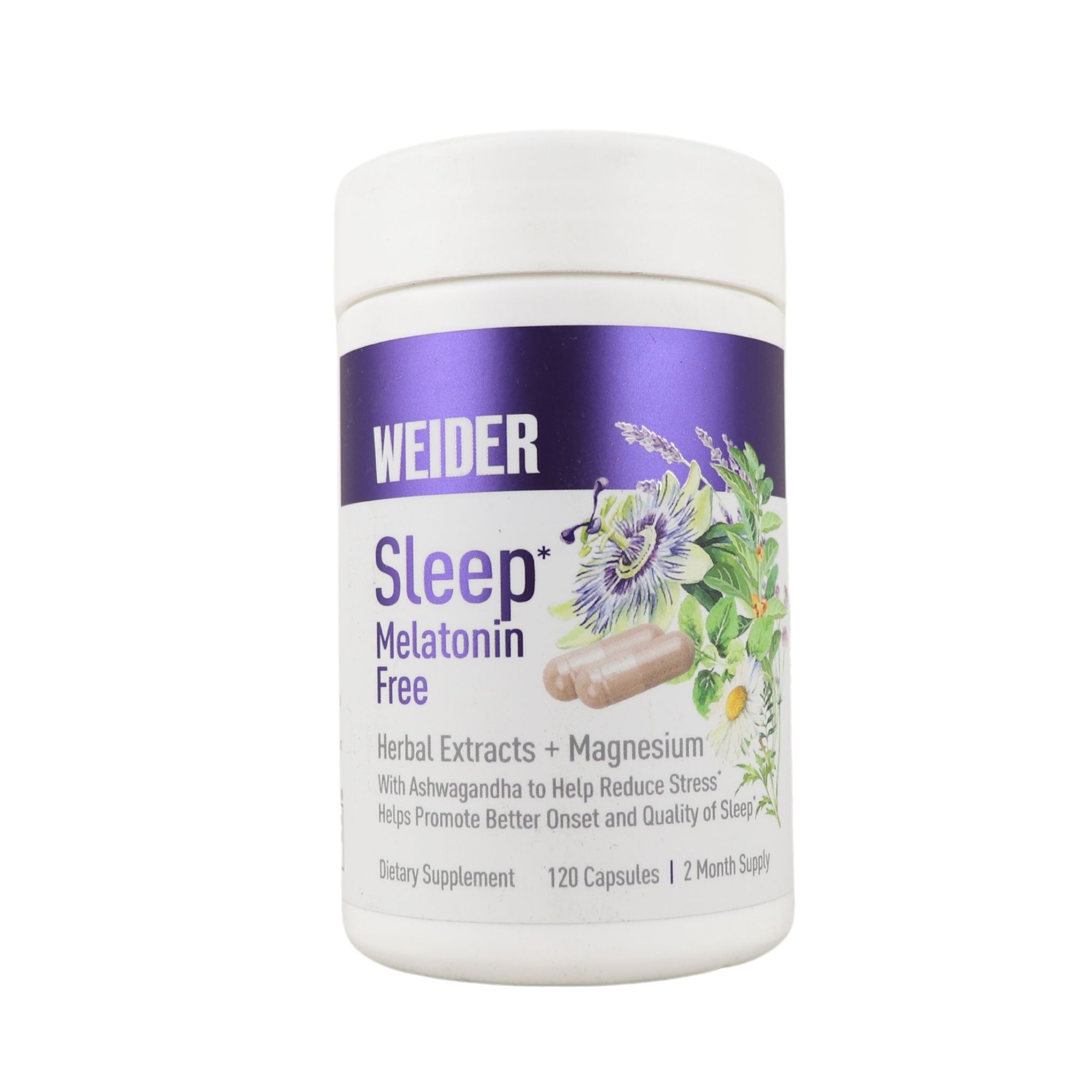 Weider Sleep Melatonin Free 120 capsules Weider Sleep Melatonin Free 120 capsules